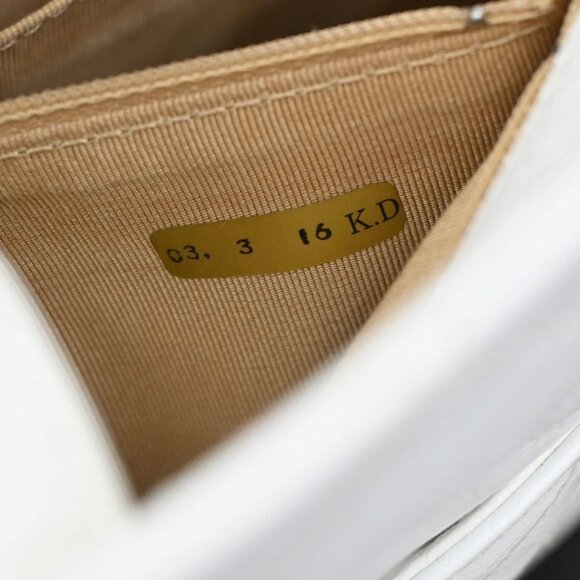 CHANEL CC Logo PST Chain Shoulder Bag Grained Calfskin Leather WE GHW 620RL281 - Picture 8 of 16